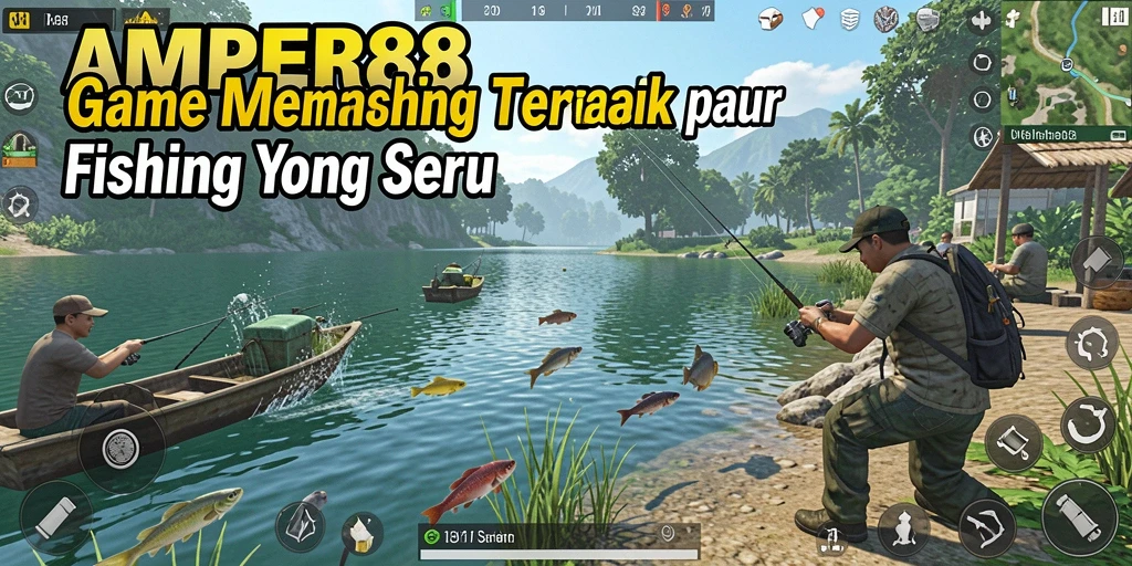 Tampilan gameplay AMPER88 yang seru dan menantang di lautan.