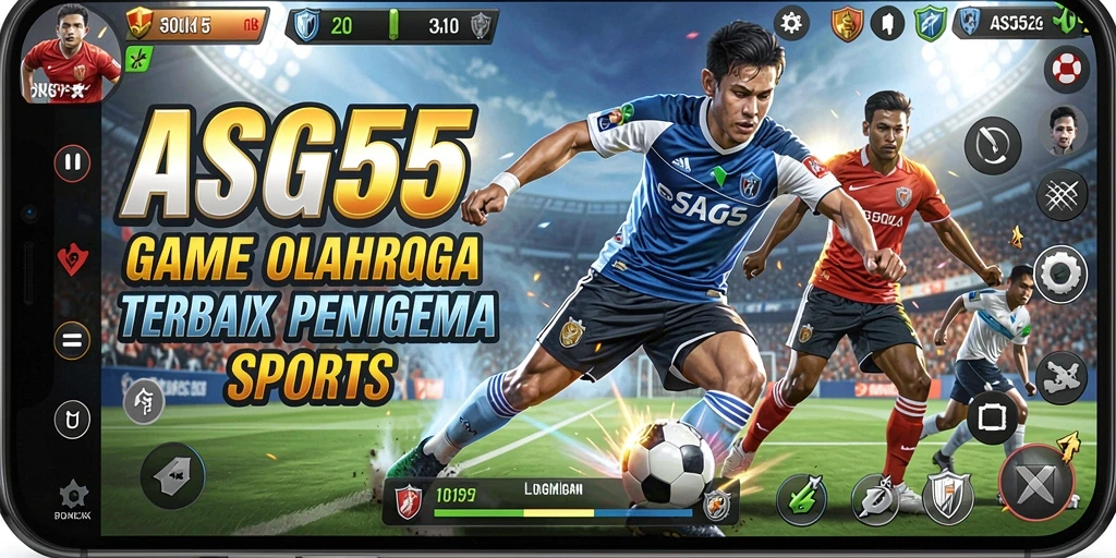 Tampilan gameplay ASG55 yang mendebarkan dan menarik.