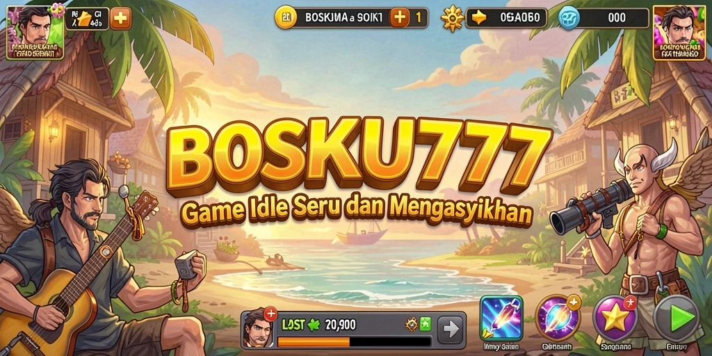 Tampilan gameplay BOSKU777 yang seru dan menyenangkan.