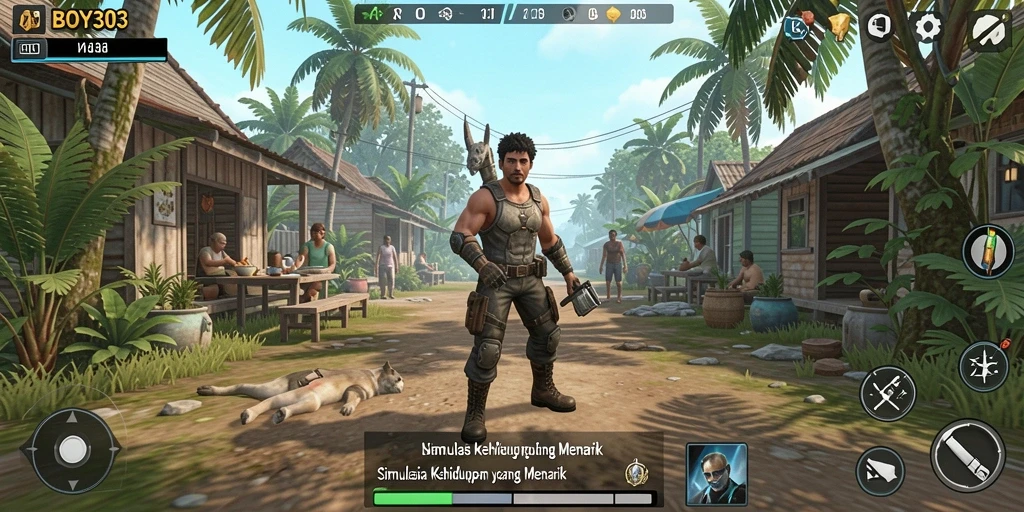 Tampilan menarik dari gameplay BOY303 yang penuh dengan interaksi.