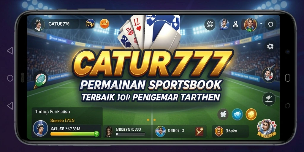 Tampilan menarik dari gameplay Sportsbook di CATUR777.