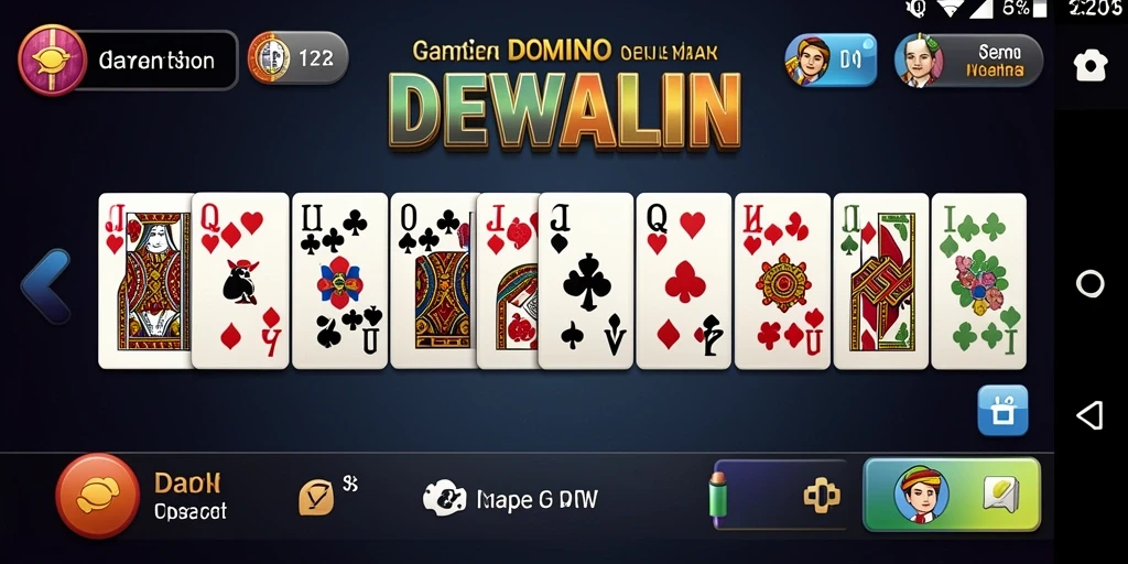 Tampilan gameplay seru dalam DEWALIN, penuh aksi dan strategi.