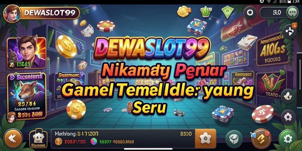 Screenshot gameplay DEWASLOT99 menunjukkan keseruan putaran mesin slot.