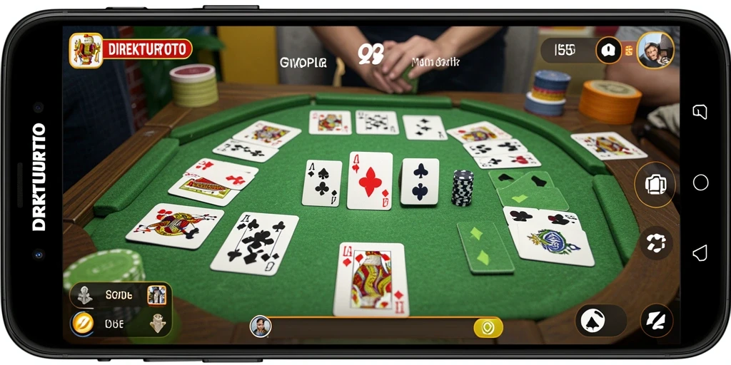 Tampilan gameplay seru dari DIREKTURTOTO dengan teman-teman.