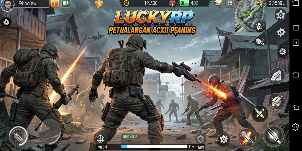 Gameplay menegangkan LUCKYRP dengan aksi seru dan grafis menakjubkan.