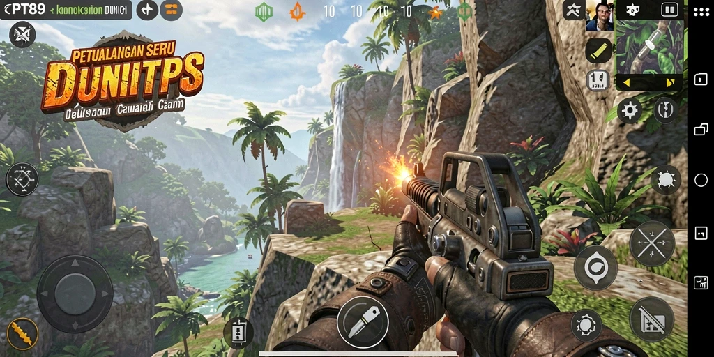 Tampilan gameplay PT89 yang mendebarkan dan penuh aksi.