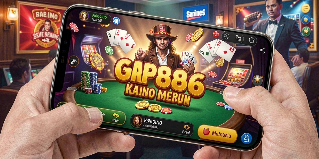 Tampilan menarik permainan Kasino di RP886 yang seru dan dinamis.