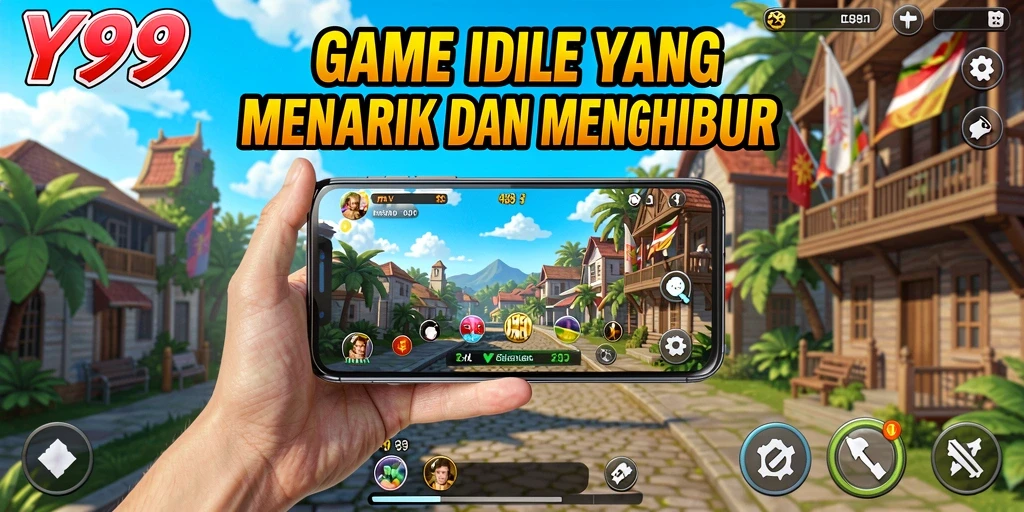 Screenshot gameplay Y89 yang menunjukkan keseruan dalam bermain Idle.
